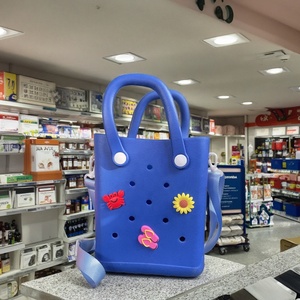 Bolso de Mano Mini Impermeable de Espuma EVA para Mujer, <span class=keywords><strong>Verano</strong></span> 2026, Bolso Tote Bonito con Logotipo Personalizado, Portátil para la Playa, Uso Diario - Product Image 2