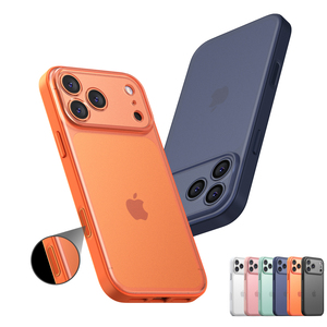 เคสใหม่สำหรับ iPhone 17 Pro Max พร้อมปุ่มควบคุมกล้อง AI ในตัว, ผิวสัมผัสนุ่มแบบฟรอสติ้ง ป้องกันการกระแทก สำหรับ iPhone 17 - Product Image 1
