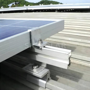 Hệ thống lắp đặt năng lượng mặt trời với khung bảng theo dõi mái PV và Kẹp đứng - Product Image 3