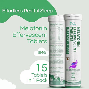 <span class=keywords><strong>Comprimés</strong></span> effervescents de mélatonine OEM ODM avec supplément d'extrait de camomille pour adultes favorisant un sommeil profond et un sommeil sain - Product Image 2