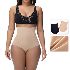 Bán Buôn Cơ Thể Giảm Béo Vô Hình Tummy Kiểm Soát Cao Eo Đồ Lót Giảm Béo Cộng Với Kích Thước Liền Mạch Mỏng Hơn Nén Tóm Tắt - Product Image 3