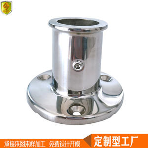 Accessoires de quincaillerie pour yacht en acier inoxydable de haute qualité, raccord de tube à 84 degrés, main courante, accessoires marins, approvisionnement direct d'usine - Product Image 2