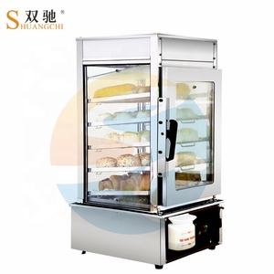 Máy Làm Đồ Ăn Nhanh Máy Làm Ấm Thực Phẩm Bằng Thép Không Gỉ Thương Mại Chạy Điện Trưng Bày Nồi Hấp Làm Nóng 5 Lớp - Product Image 3