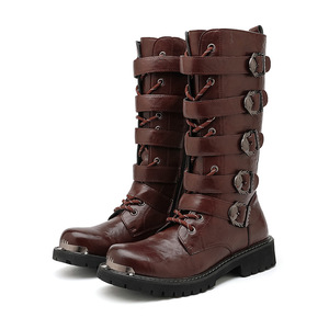 Botas de Motocicleta Retro de Estilo Palacio para Hombre, Talla Grande, Resistentes para las Cuatro Estaciones, 2026 - Product Image 5