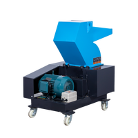 Broyeur de plastique HERRENK 4KW 230F 5HP pour granulés de plastique recyclé, prix pour le recyclage des bouteilles PET et des conteneurs ABS