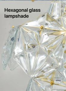 <span class=keywords><strong>Lampe</strong></span> de table PM de luxe avec base en marbre et tige en cuivre, design nordique moderne en verre flocon de neige, <span class=keywords><strong>lampe</strong></span> de chevet pour chambre à coucher, <span class=keywords><strong>lampe</strong></span> de lecture - Product Image 2