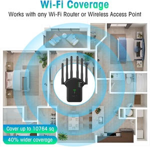 Repetidor <span class=keywords><strong>WiFi</strong></span> de doble banda de 1200Mbps, 11ac, 2,4G, 5,8G, extensor de largo alcance, 5G amplificador de señal, repetidor <span class=keywords><strong>Wifi</strong></span> - Product Image 6