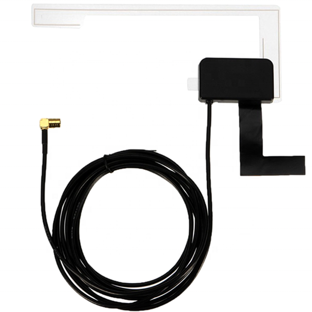 Universal Dab Digital Car Fm Radio Aerial Antenna with SMB Plug Vehicle Patch Antenna Communication