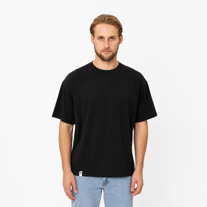 T-shirt de football en jersey uni pour homme, polyester/coton, respirant, vêtements de sport, entraînement athlétique, manches courtes, coupe régulière, taille moyenne - Product Image 4