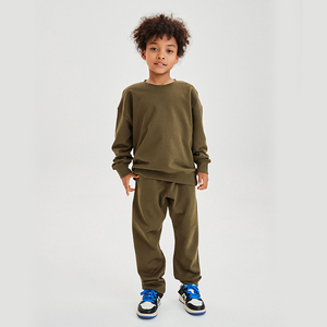 Ropa para niños con logotipo personalizado para niños de 7 a 13 años, conjunto de pantalones de chándal y Sudadera con capucha, conjunto de ropa para niños - Product Image 6