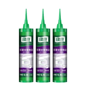 Ambientalmente amigável Extreme High Tack Wood Flooring Adhesive Gap Filler MS Polymer Sealant para Construção Paintable