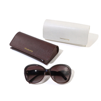 Ensemble étui à lunettes et lunettes de soleil en cuir PU élégant et personnalisé de haute qualité pour les lunettes