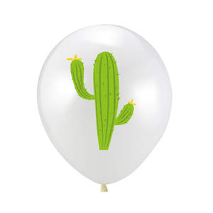 Balon desain kaktus dan daun Monstera untuk dekorasi pesta ulang tahun Luau Hawaii tema pantai tropis perayaan musim panas - Product Image 5