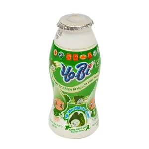 Good Quality Sterilized Drinking Yoghurt SOURSOP Flavour Yobi Brand Iso Halal Haccp Nutritious Products Packed In Bottle