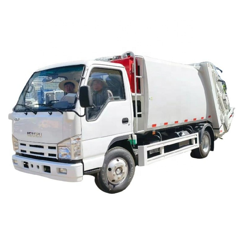 Isuzuu 4*2 задний погрузчик компримированный мусоровоз мусоросборник мусоровоз для утилизации отходов