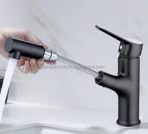 Moderne Luxus Toilette Messing Wasserhahn Wasserhahn Pull Out Spray Designs Eitelkeit Sanitär Gesundheit Waschbecken Mixer Becken Wasserhähne