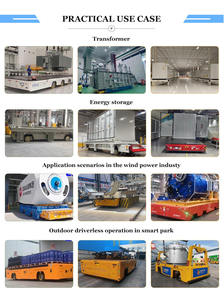 عربة نقل آلية ذاتية التوجيه (AGV) أحادية الاتجاه بسعة 20 طن مع نظام ملاحة مغناطيسي وليدار متعدد الخطوط بدقة 10 مم - Product Image 5