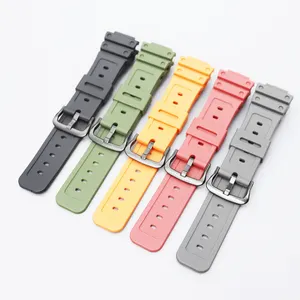 Silicone Band for DW5600 G5600 Rubber Strap for Casio 9052 5600 6900 Series Sport Waterproof Replacement Band Accessories