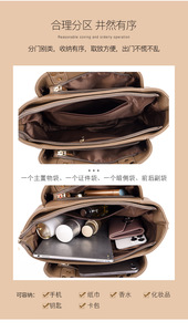 Nuevo Bolso de Lujo para Mujer, Bolsos de Hombro al por Mayor, Bolso Cruzado de Moda, Bolsos de Mano de Cuero y Carteras para Mujer - Product Image 3