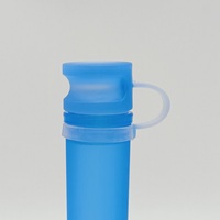 Tube en plastique conique de qualité alimentaire PP, étanche à l'humidité, avec bouchon à rabat et forme de cône