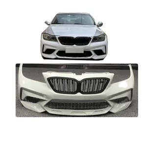 E90 M2C סגנון פגוש קדמי ערכת עבור BMW 3 סדרת E90 שדרוג שינוי פגוש קדמי עם סורג גוף ערכת מתיחת פנים חלקי רכב