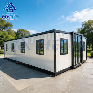 Casa Contenedor Prefabricada Expandible de Alta Calidad de 40 y 20 Pies, con 1, 2, 3, 4 o 5 Dormitorios, Casa Modular para Jardín - Product Image 2