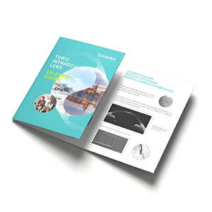 Brochure immobilière de luxe avec impression intégrale, papier couché C2S 200 g/m² A3, pliage en accordéon, plastification brillante - Product Image 4