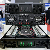 Amplificateur de puissance professionnel SIVG 3U 4 canaux 1300W, adapté aux concerts, aux scènes en plein air, aux KTV et aux bars.