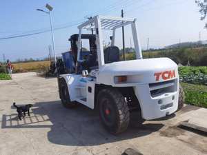 Forklift Mini Diesel TCM Jepang 10 Ton Bekas Mesin Isuzu Truk Pengangkat Harga Forklift Internal Combustion Murah - Product Image 3