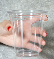 Gobelets en papier PET jetables de 90 diamètres pour thé au lait, café, thé au citron, eau épaissie, écologique et à usage unique