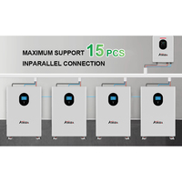 Système hybride de batterie au lithium, batterie Lifepo4 16 kWh, stockage d'énergie solaire photovoltaïque domestique, 51,2 V, 314 Ah, 100 Ah, 200 Ah, dernier modèle