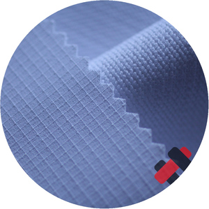 Stile Ripstop 9% elastan poliestere Spandex tessuto <span class=keywords><strong>bianco</strong></span> 4-way elasticizzato per indumento - Product Image 1
