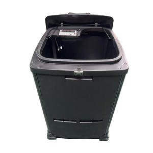 80kg DC12V Balık Yemi Besleyici Zamanlayıcı Kontrollü Dijital Plastik Balık/Karides/Tilapia Çiftliği Açık Havuz Besleyici - Product Image 1