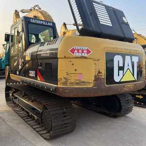 Excavadora usada CAT 320D en buenas condiciones, excavadora de orugas de 20 toneladas, máquina excavadora de segunda mano 320B 320C 320D 320D2 320D2L 320GX 320GC - Product Image 2