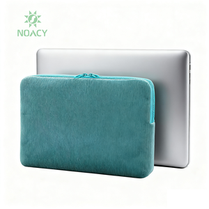 Neoprene trường hợp bìa Tương thích với MacBook Air/Pro 13 "và máy tính xách tay 12" velluto vải to sợi máy tính xách tay tay áo - Product Image 1