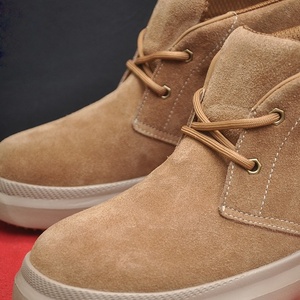 Botas de Invierno Impermeables con Cordones, Color Marrón, Casuales, Antideslizantes, Cómodas, Personalizadas, Antiaplastamiento, de Seguridad - Product Image 6