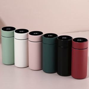 Promotion Corporate Activity Business Gift Metal 300ml Smart <b>Thermos</b> Temperature Water <b>Bottle</b> with Custom Logo Printed - Product Image 2