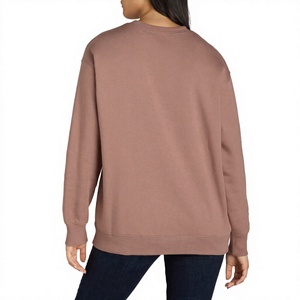 Sudadera Deportiva para Mujer, Color Sólido, 100% Algodón, Transpirable, Manga Larga - Product Image 2