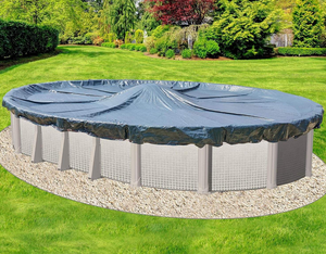 Cubierta para Piscina de Invierno Resistente al Agua, a los Rayos UV, al Viento y a las Grietas, Fabricada en Material PE, Tamaño Personalizado - Product Image 6