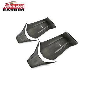 ฝาครอบพนักพิงเบาะเสริม AISKA ทำจากคาร์บอนไฟเบอร์แท้  ชุดแต่งภายในคาร์บอนแท้สำหรับ Mercedes-benz AMG A45 CLA45 GLA45 E63 C63 - Product Image 3