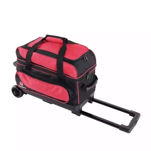 <span class=keywords><strong>Sac</strong></span> de <span class=keywords><strong>Bowling</strong></span> à roulettes avec Logo personnalisé, <span class=keywords><strong>sac</strong></span> à Double rouleau de luxe de haute qualité avec accessoire surdimensionné - Product Image 6