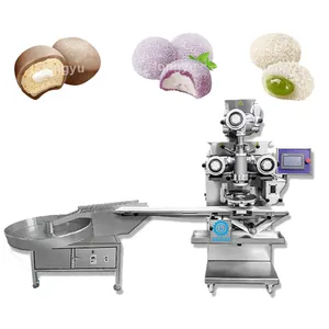 Venda de fábrica SV-208A Máquina automática de sorvete Daifuku Mochi para fazer sorvete, máquina de incrustação Mochi de enchimento duplo durável