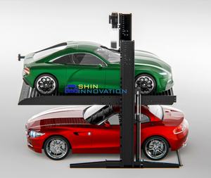 Sollevatore Auto Idraulico a 2 Colonne Automatico per Garage Domestico, Sistema di Parcheggio e Stoccaggio Auto Intelligente a Doppio Piano - Product Image 6