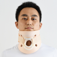 Appareil de traction cervicale en mousse Masseur de cou et attelle de collier pour le soulagement de la douleur Collier de civière pour le voyage