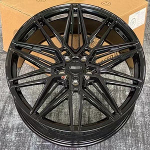 High Quality 18-22 Inch for Multi <b>Spoke</b> Forged Car <b>Wheels</b> 100mm PCD New Black - Product Image 3