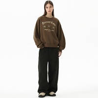 Sweat à capuche personnalisé pour femme, en coton, brodé, effet vieilli, avec logo imprimé, fermeture éclair, délavé à l'acide, orné de strass, vente en gros, fabricant de sweats à capuche épais