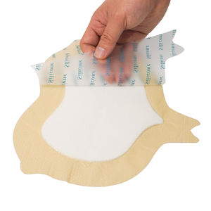 Perban Sacral balutan busa Sacrum medis plester perekat perban luka busa Sacral Border <span class=keywords><strong>Dressing</strong></span> - Product Image 3