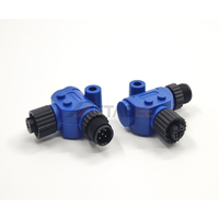 Kit de connecteurs NMEA 2000 M12 5 broches mâle/femelle, résistance d'atténuation CAN, répartiteur en T 90 degrés, adaptateur micro-C de qualité marine