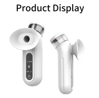 Nebulizador para Uso Doméstico, Humectante Ocular, Dispositivo de Terapia de Masaje Ocular con Calor, Masajeador Ocular Inteligente con Aplicación Doble de Calor y Frío