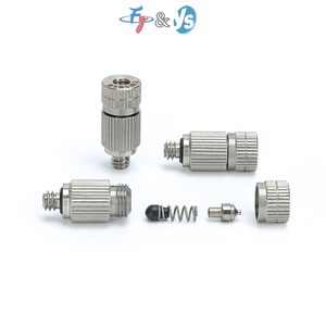 Boquilla <span class=keywords><strong>de</strong></span> nebulización <span class=keywords><strong>de</strong></span> alta presión <span class=keywords><strong>de</strong></span> 3/16 ", boquilla <span class=keywords><strong>de</strong></span> atomización <span class=keywords><strong>de</strong></span> latón niquelado para refrigeración al aire libre, boquillas <span class=keywords><strong>de</strong></span> nebulización <span class=keywords><strong>de</strong></span> <span class=keywords><strong>agua</strong></span> - Product Image 4